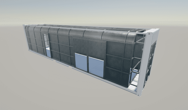 40ft Bar & DJ Fitted Container – Free Reference Model