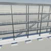 Triple Stacked Container Access Structure – Free Reference Model