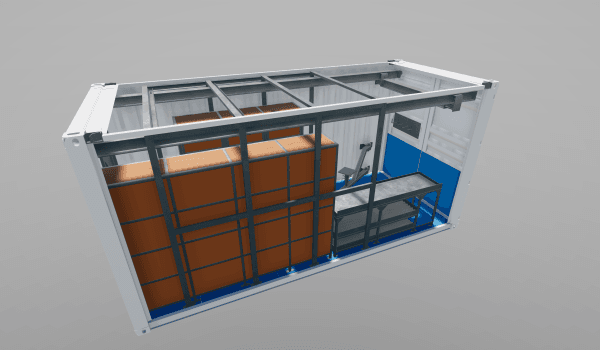 20ft Container Workshop – Free Reference Model