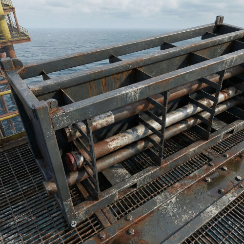 Offshore 3” & 4” Pipe DNV Basket – Free Reference Model