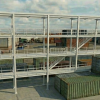 Triple Stacked Container Access Structure – Free Reference Model