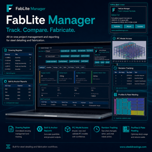 Yearly - FabLite Manager - Steel Project Control Made Simple